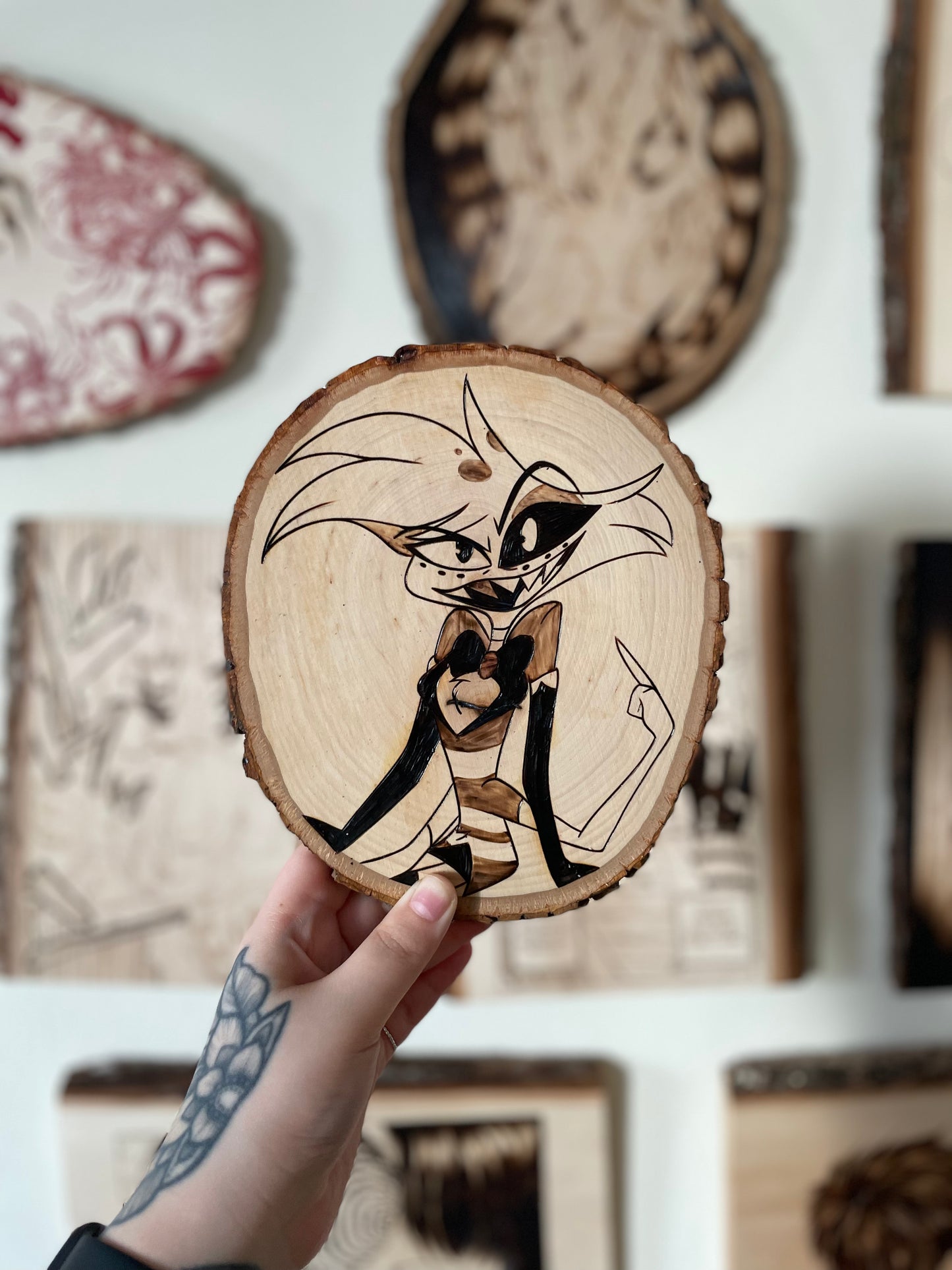 Angel Dust Woodburning