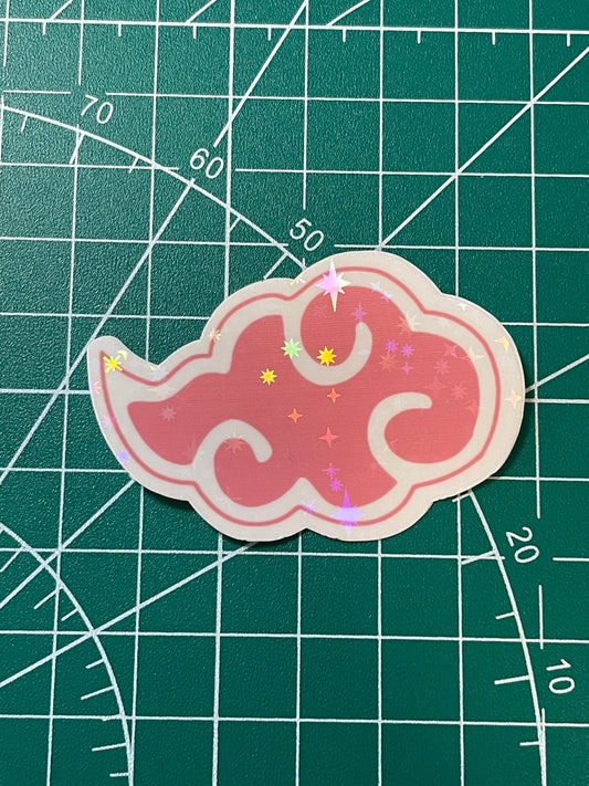 holographic akatsuki sticker