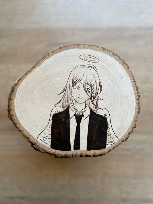 Angel Woodburning