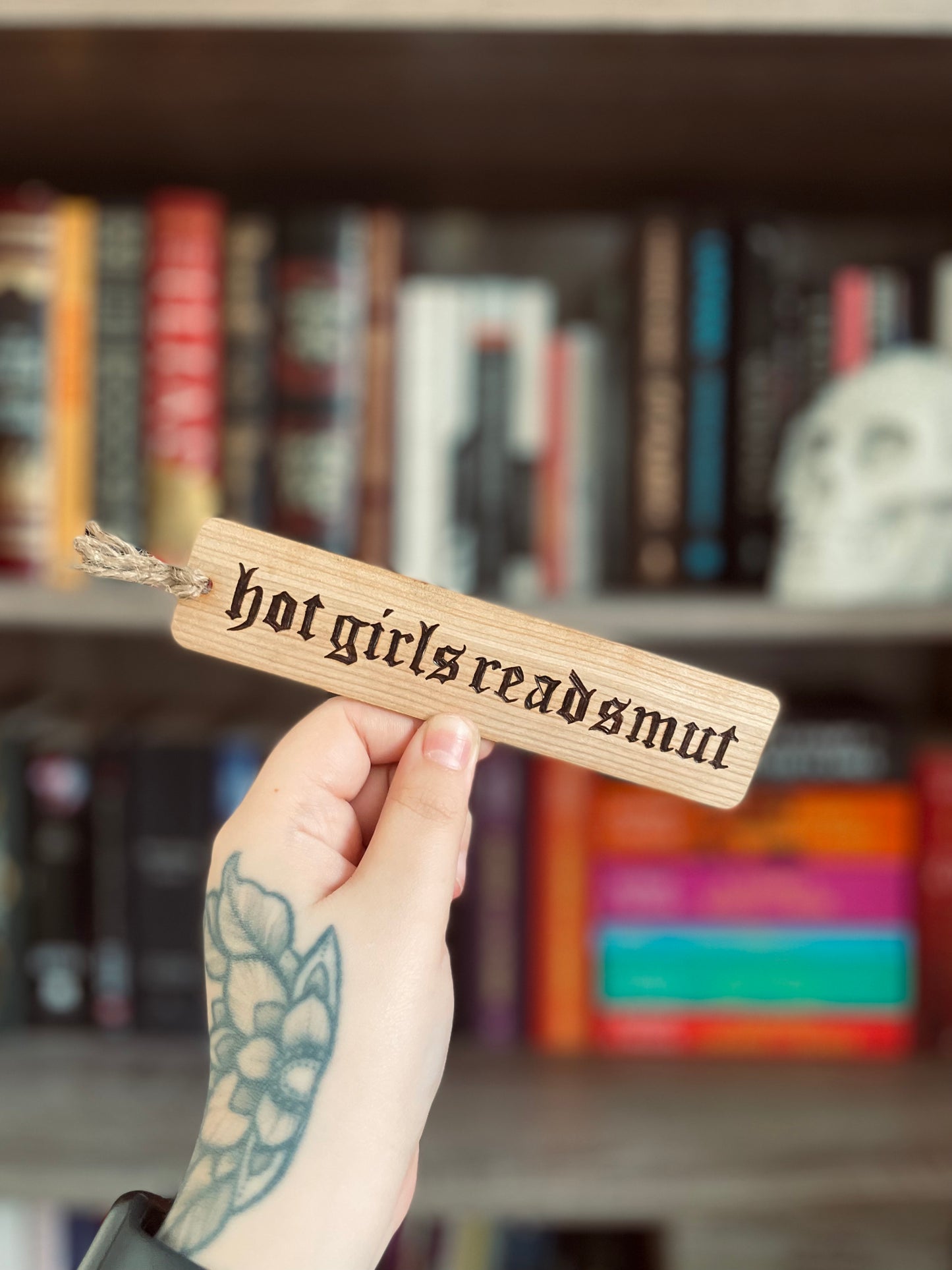 hot girls read smut bookmark