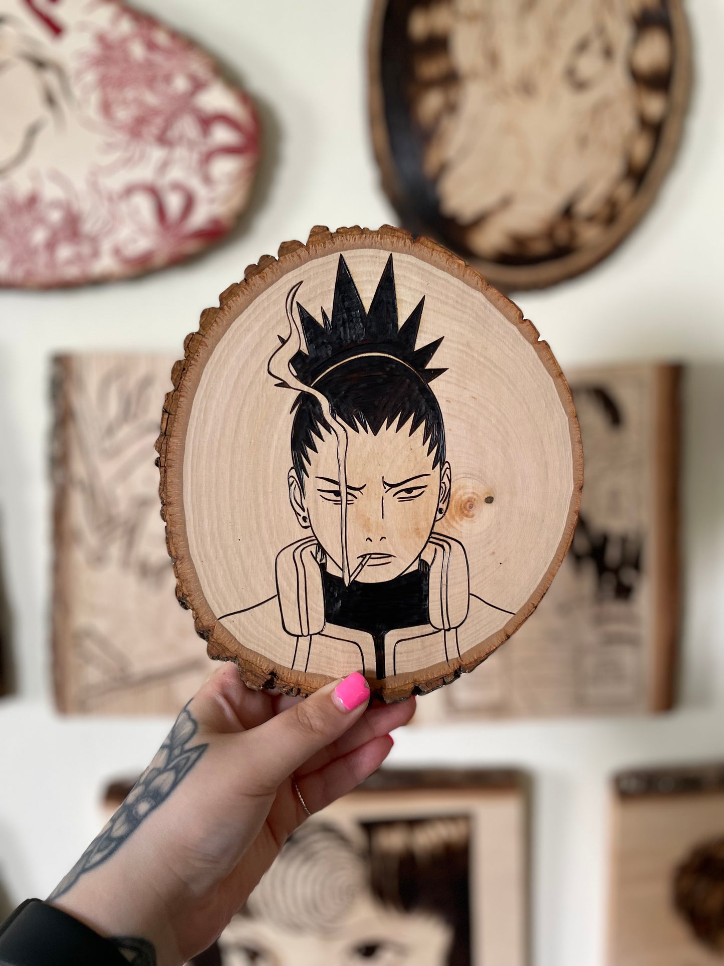 Shikamaru Woodburning