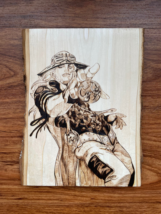 Gyro Woodburning