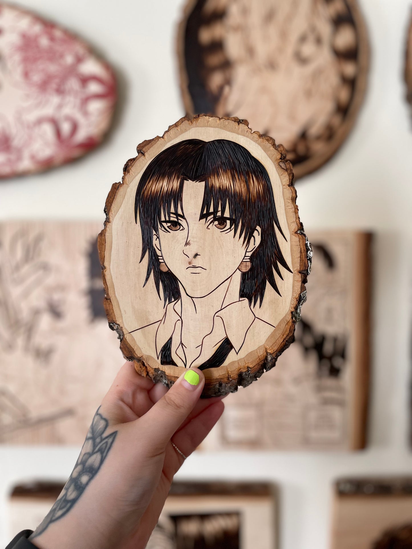 Chrollo Woodburning