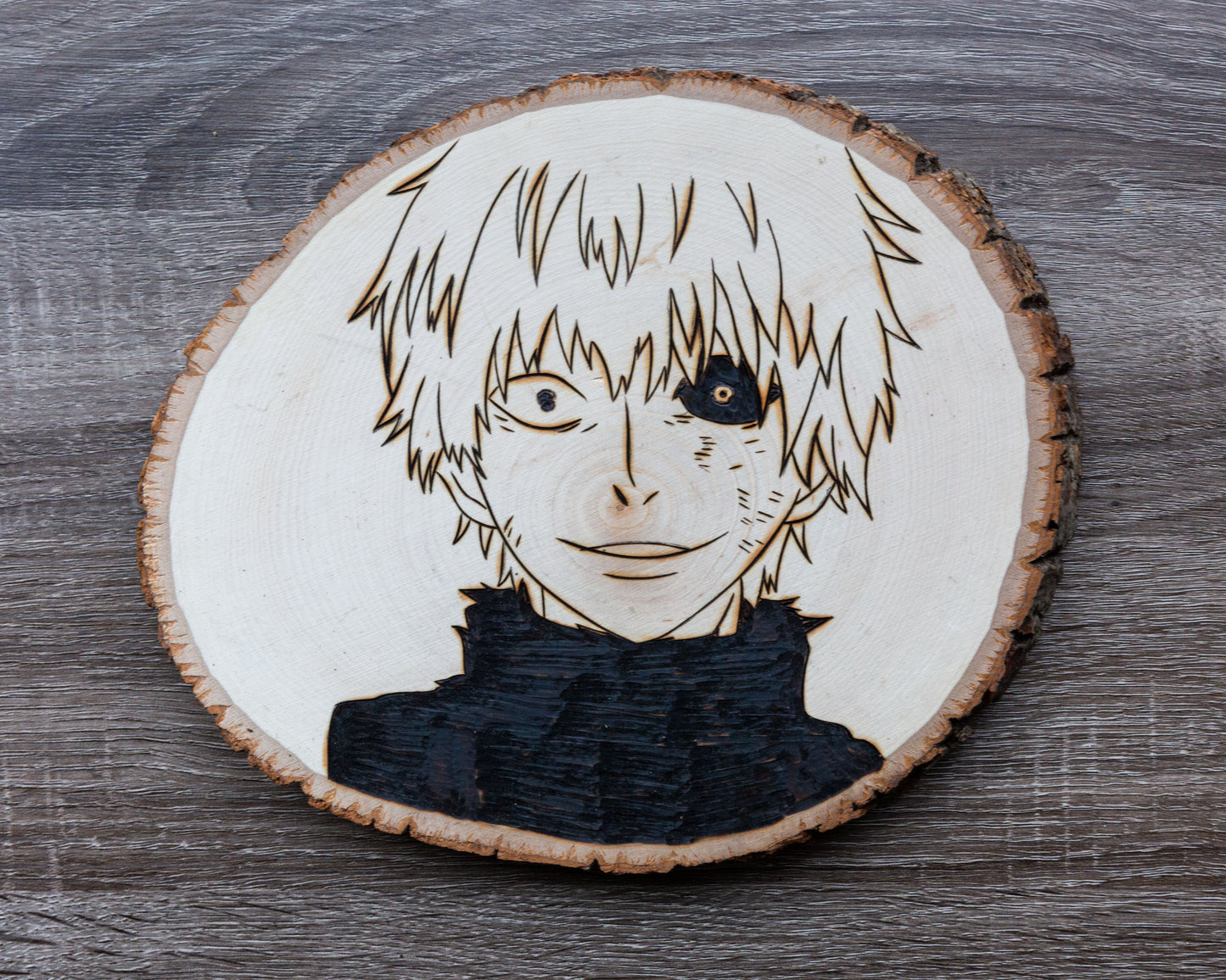 Kaneki woodburning