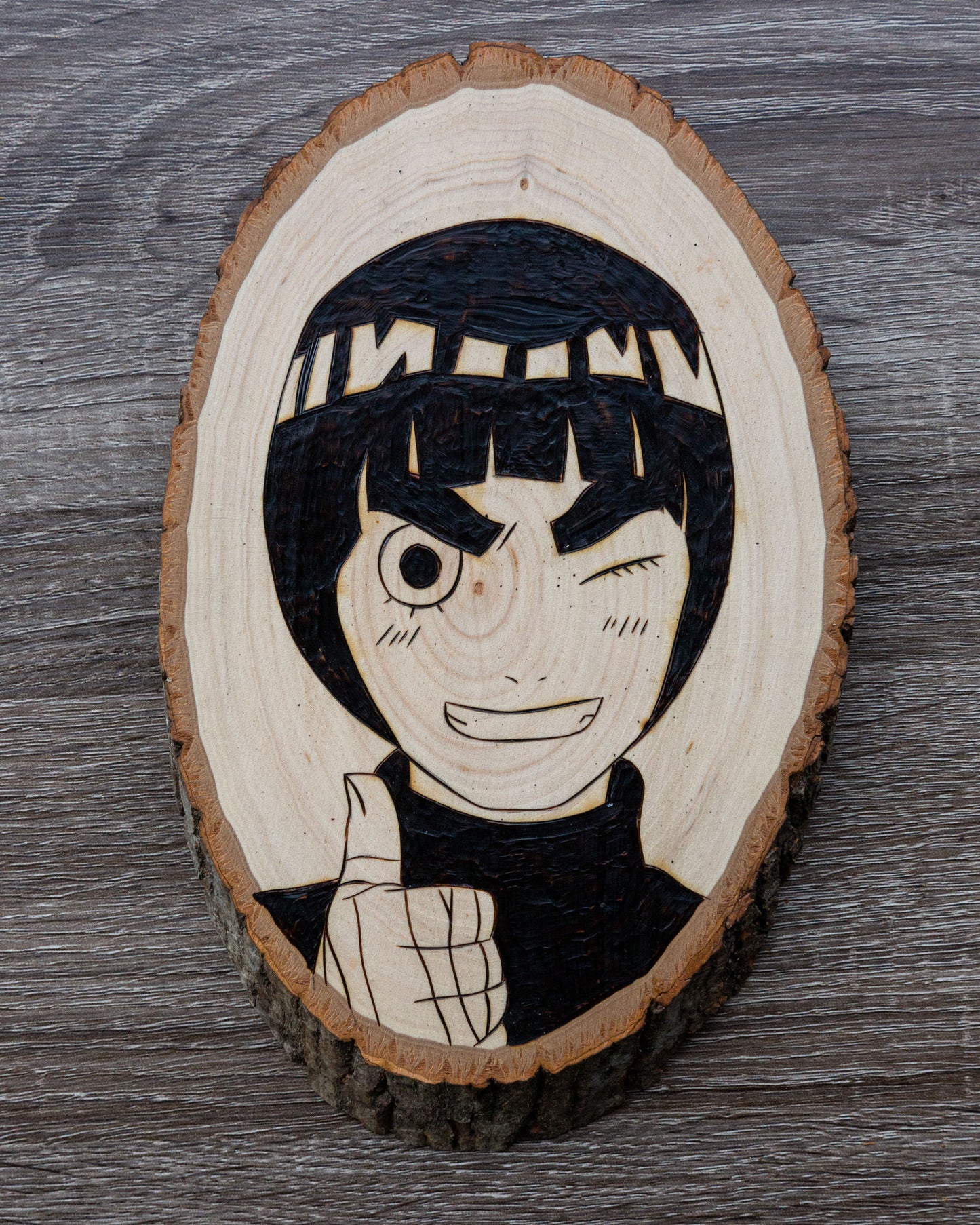 Rock Lee Woodburning