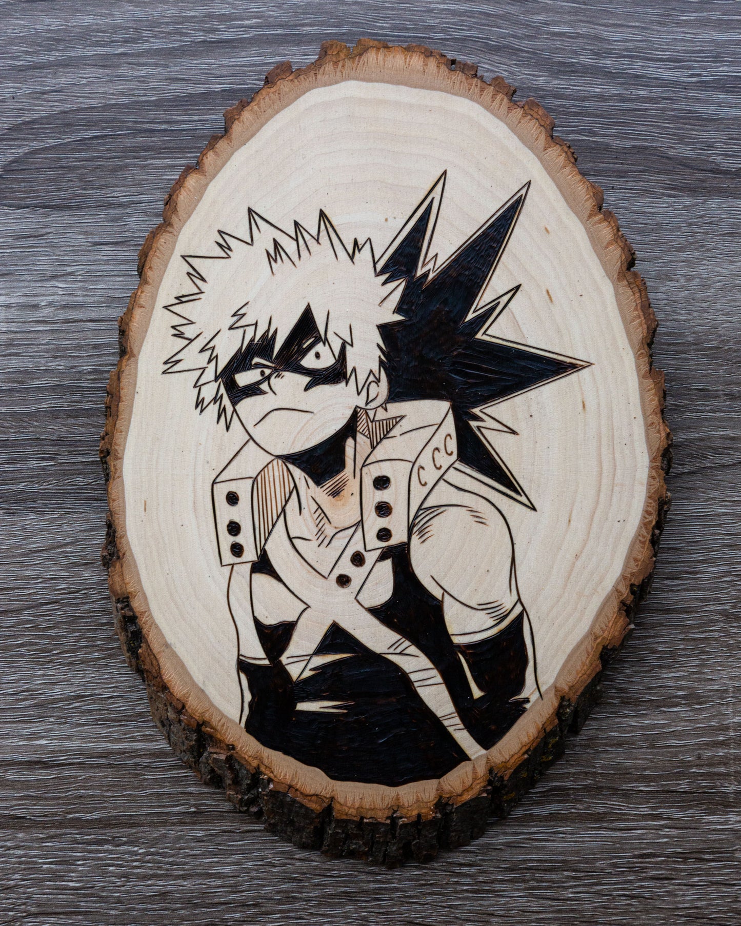 Bakugou Woodburning