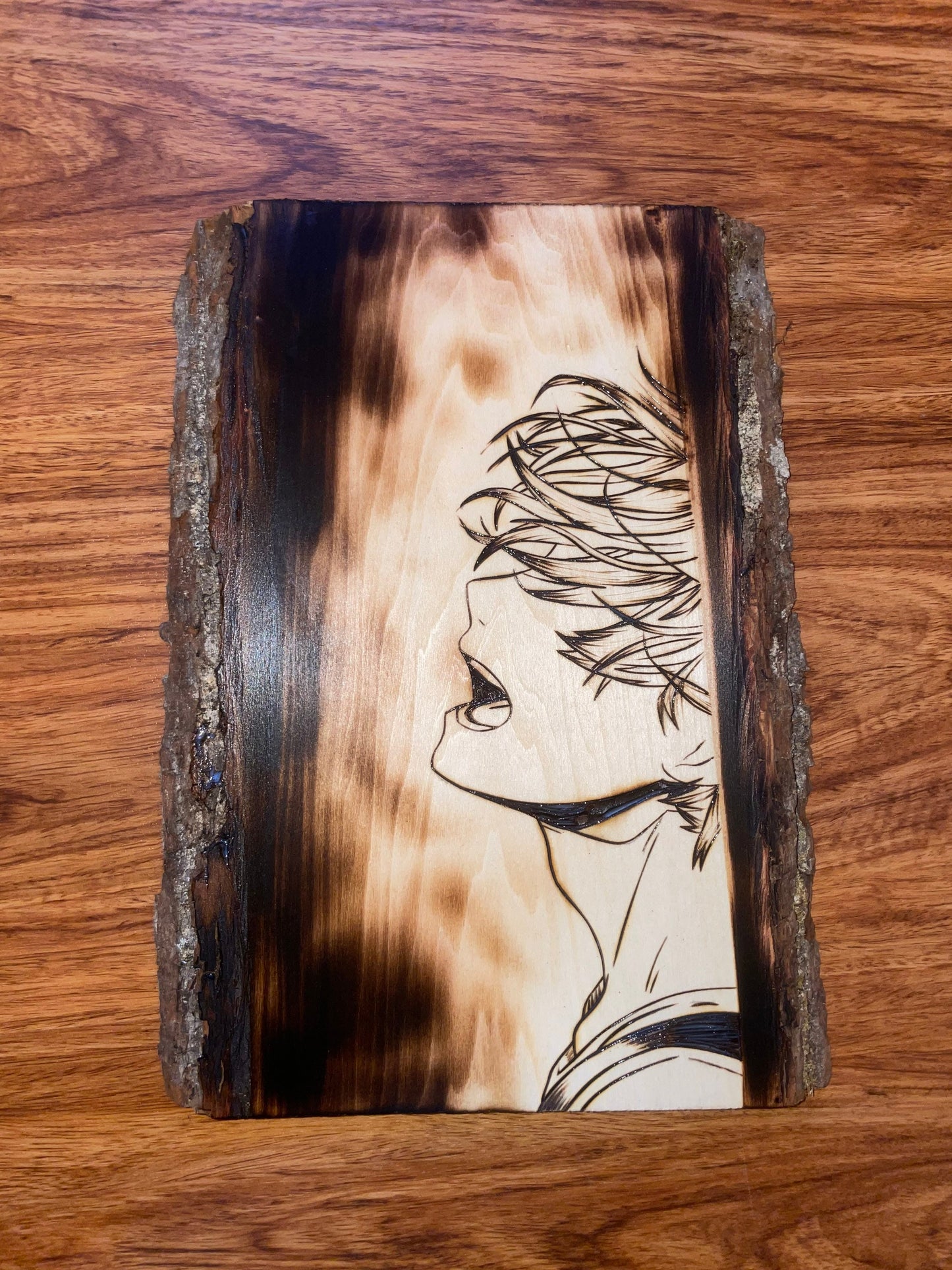 Given woodburning