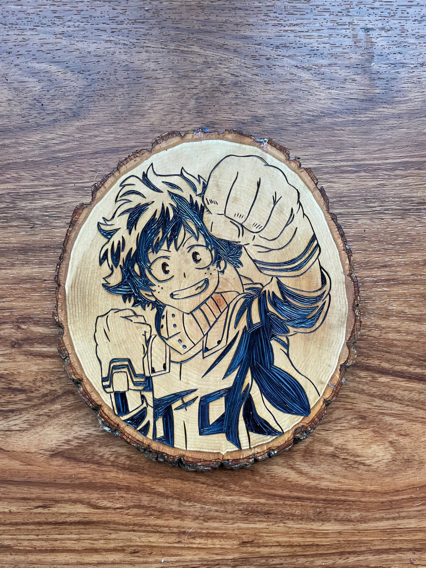 Deku Woodburning