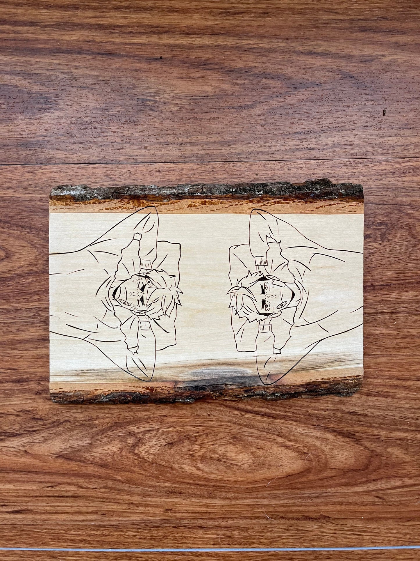 Miya Twins Woodburning