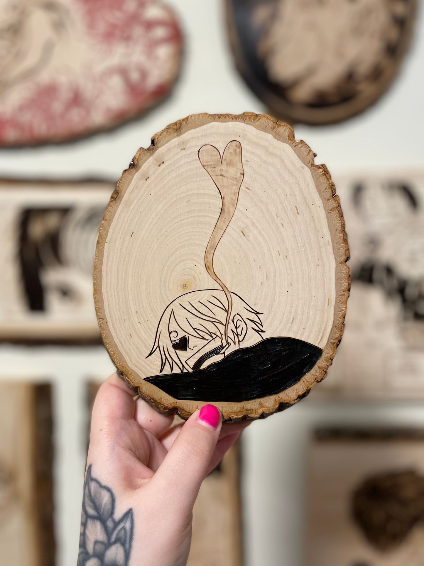 Sanji Lovesmoke Woodburning