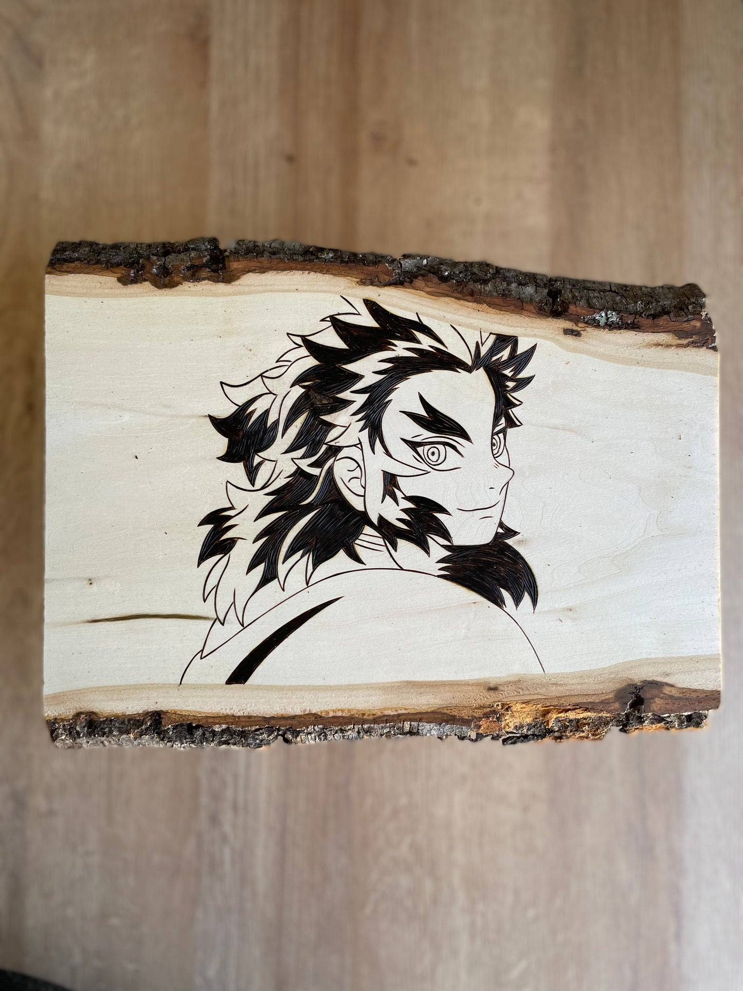 Rengoku Woodburning