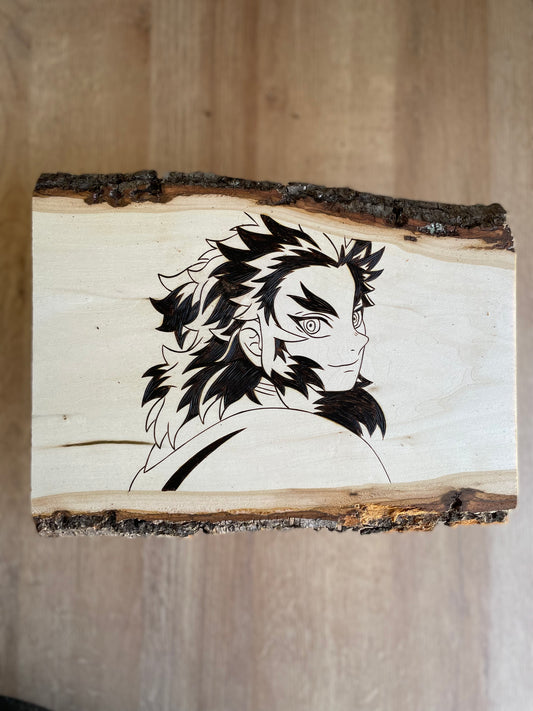 Rengoku Woodburning