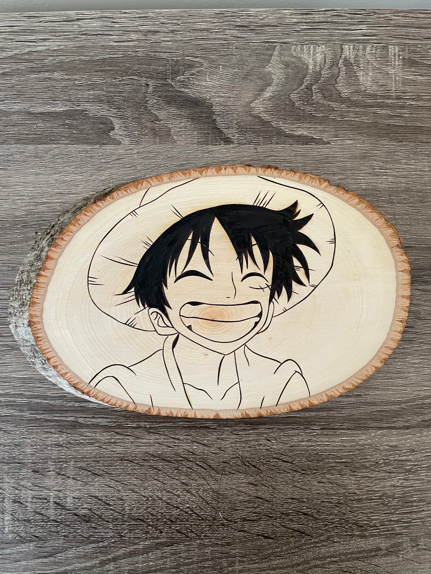 Luffy Woodburning