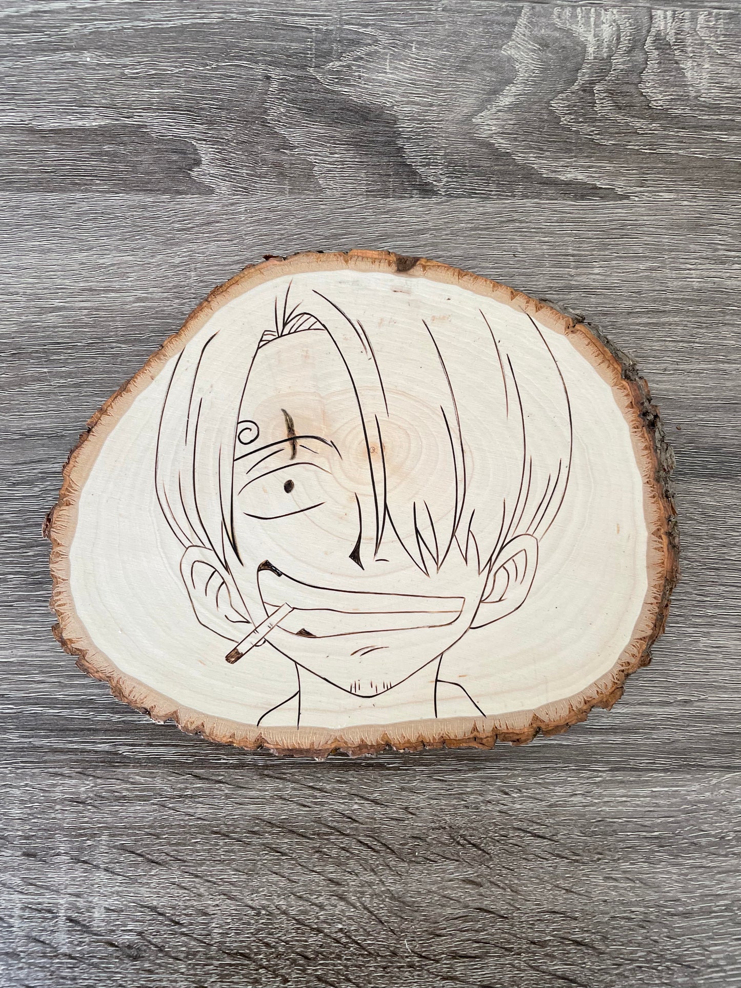 Sanji Woodburning