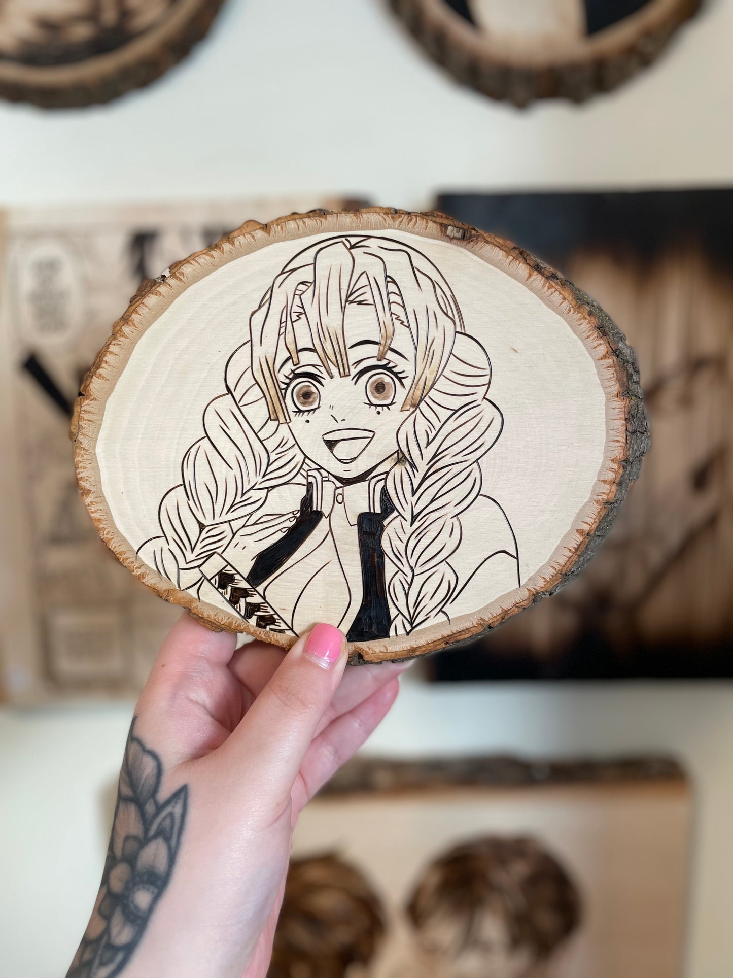 Mitsuri Woodburning